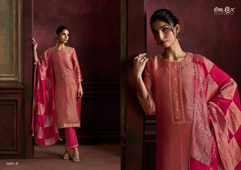 Omtex maelle dress material wholesale dealers